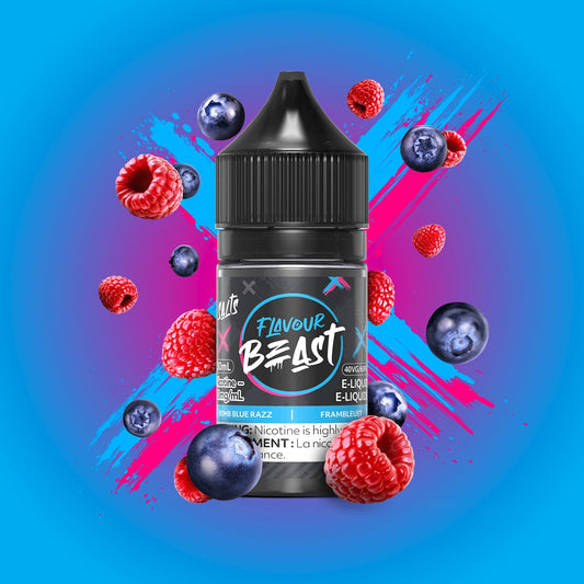 Flavour Beast Salt 30mL - Bomb Blue Razz
