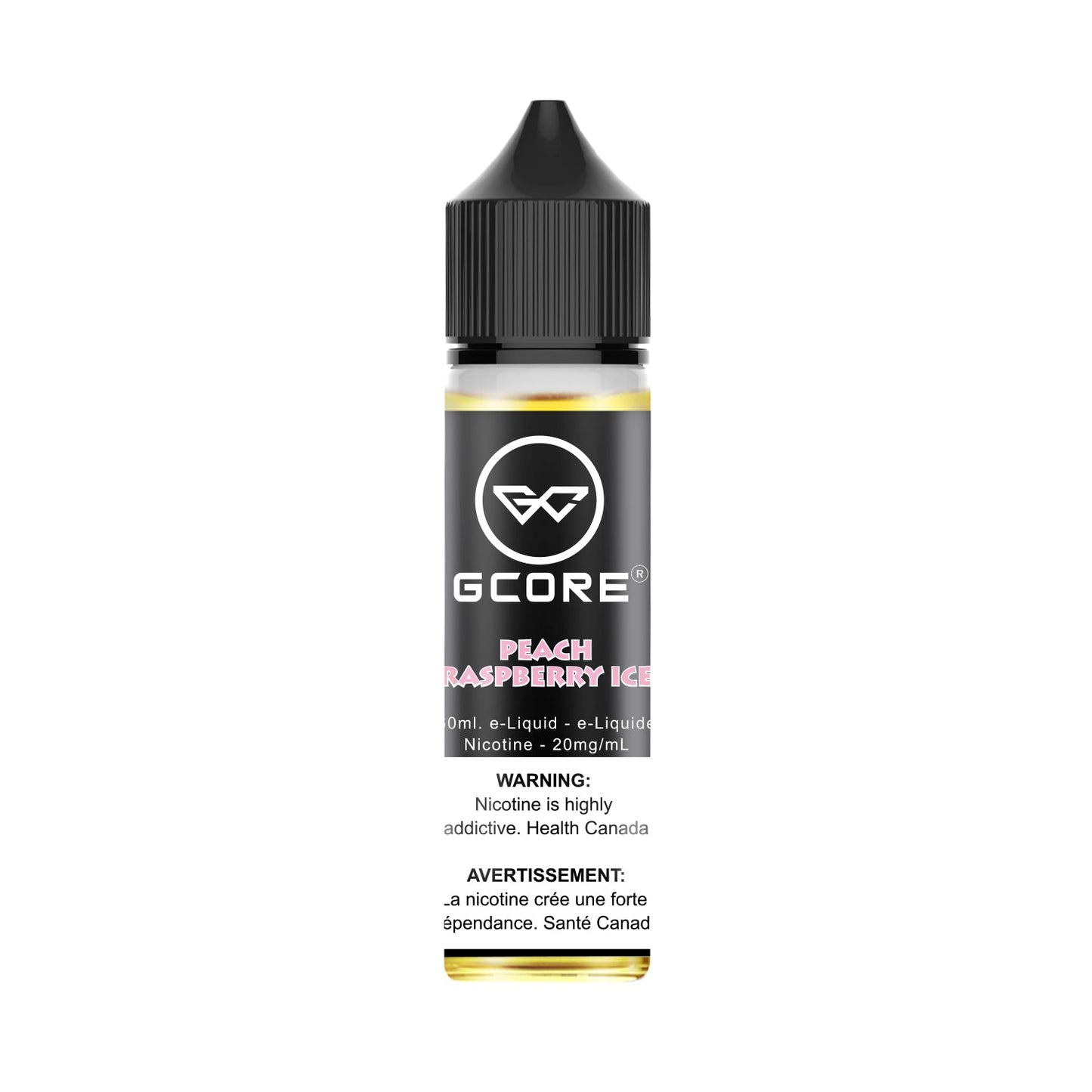 Gcore Salts 60ml - Peach Raspberry Ice