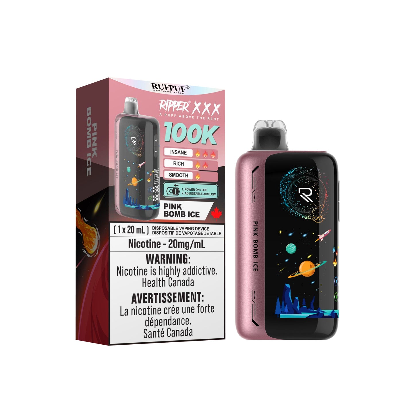 Ripper XXX - Pink Bomb Ice