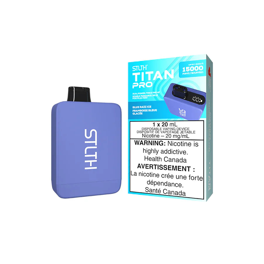 Stlth Titan Pro - Blue Razz Ice
