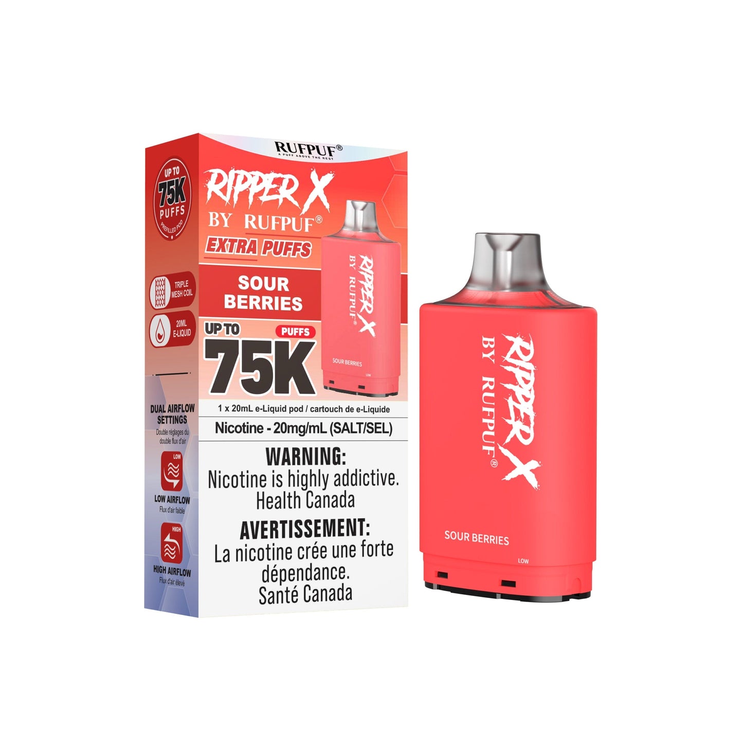 Ripper X 75K - Sour Berries
