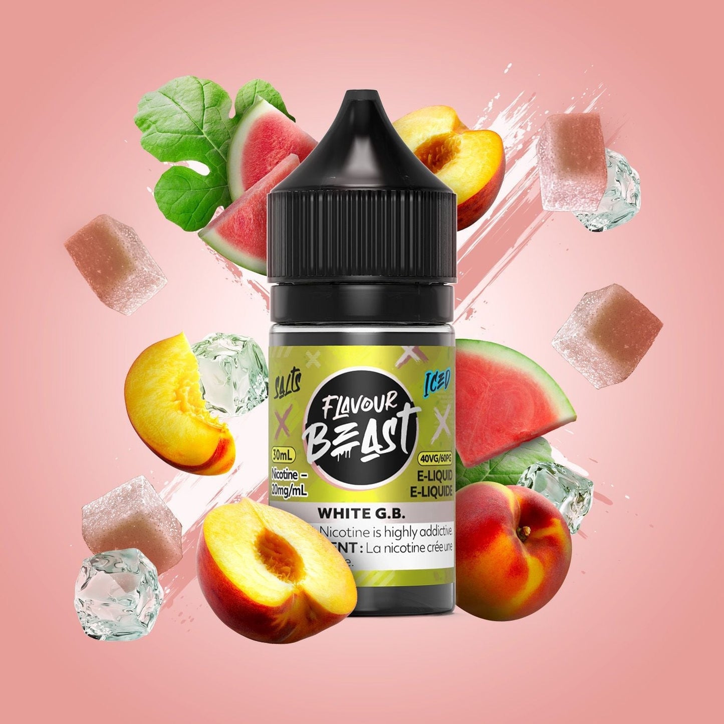 Flavour Beast Salt 30mL - White G.B.