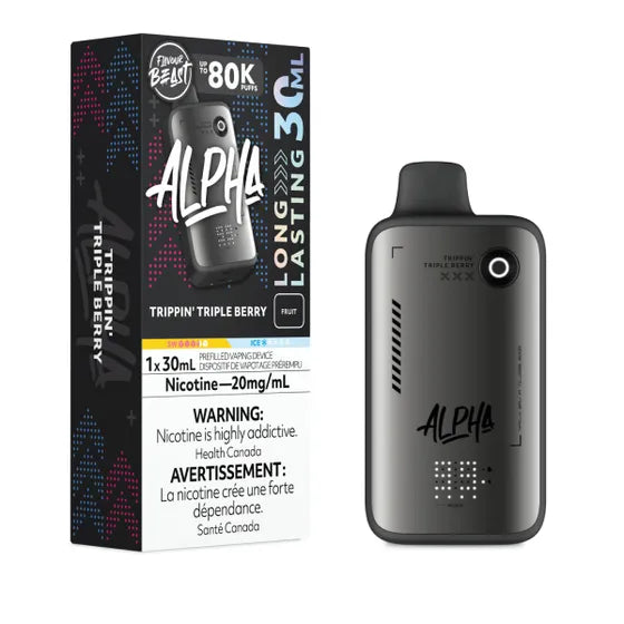 10mg Nicotine Alpha 80K - Trippin' Triple Berry