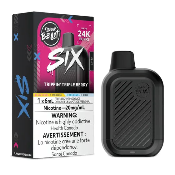 Flavour Beast 24k - Trippin' Triple Berry