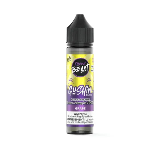 Flavour Beast Salt 60ml - Gushin Grape