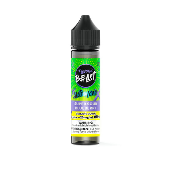 Flavour Beast Salt 60ml - Super Sour Blueberry