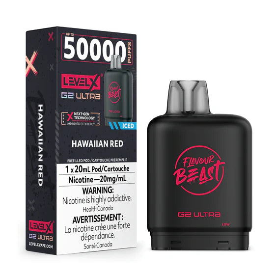 Level X Ultra 50k - Hawaiian Red Iced