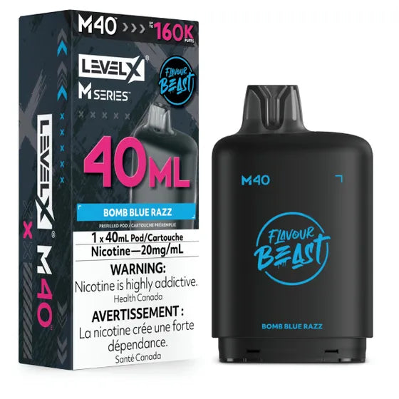 Level X M40 160k - Bomb Blue Razz
