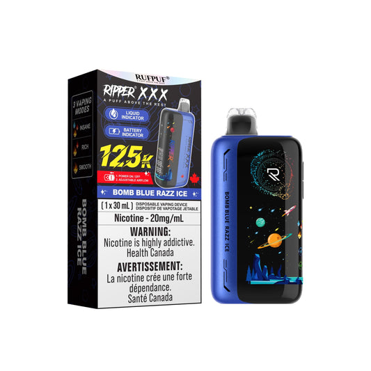 Ripper 125K - Bomb Blue Razz Ice
