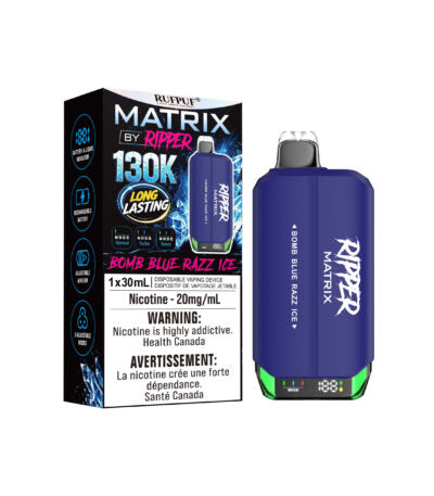Ripper Matrix 130K - Bomb Blue Razz Ice