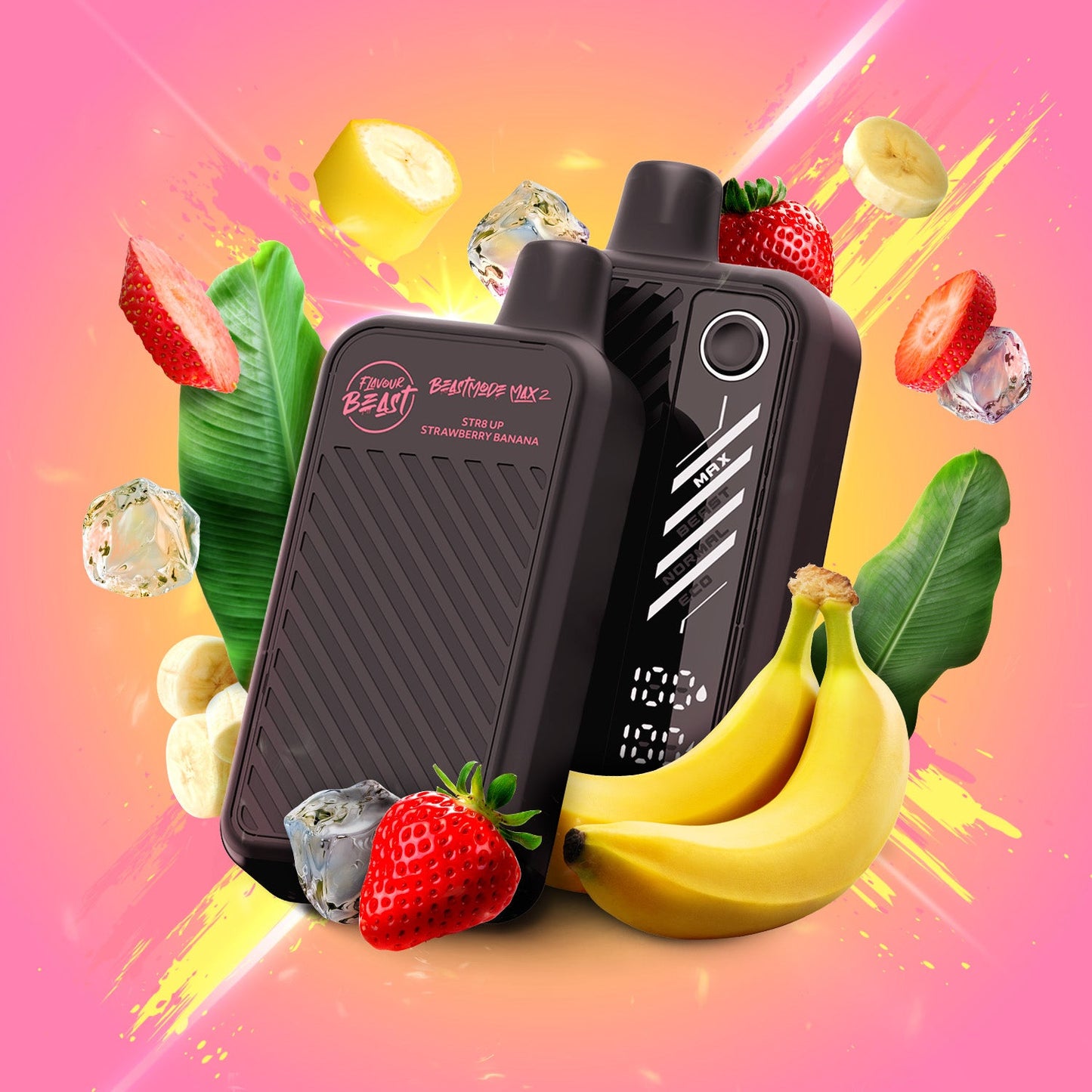 Beast Mode Max 2 50k -  STR8 UP Strawberry Banana