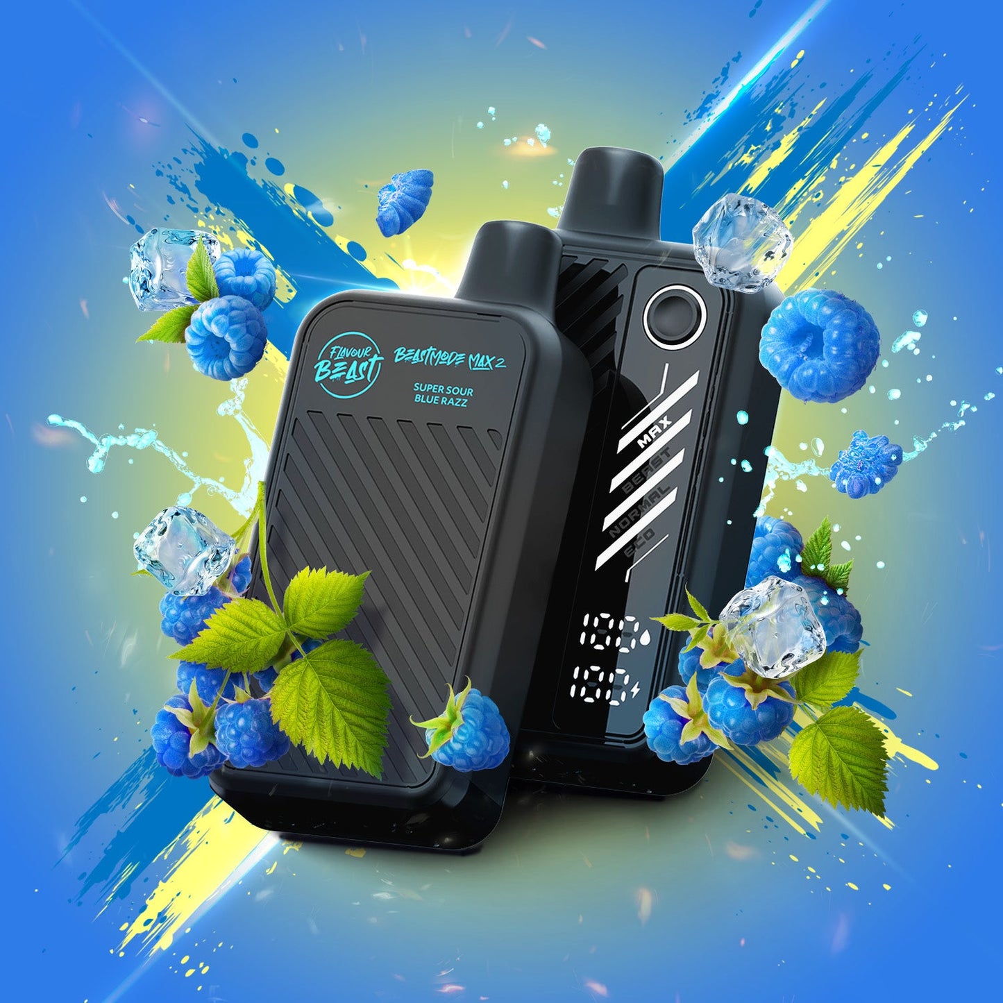 Beast Mode Max 2 50k -  Super Sour Blue Razz