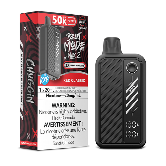 Beast Mode Max 2 50k - Red Classic Iced