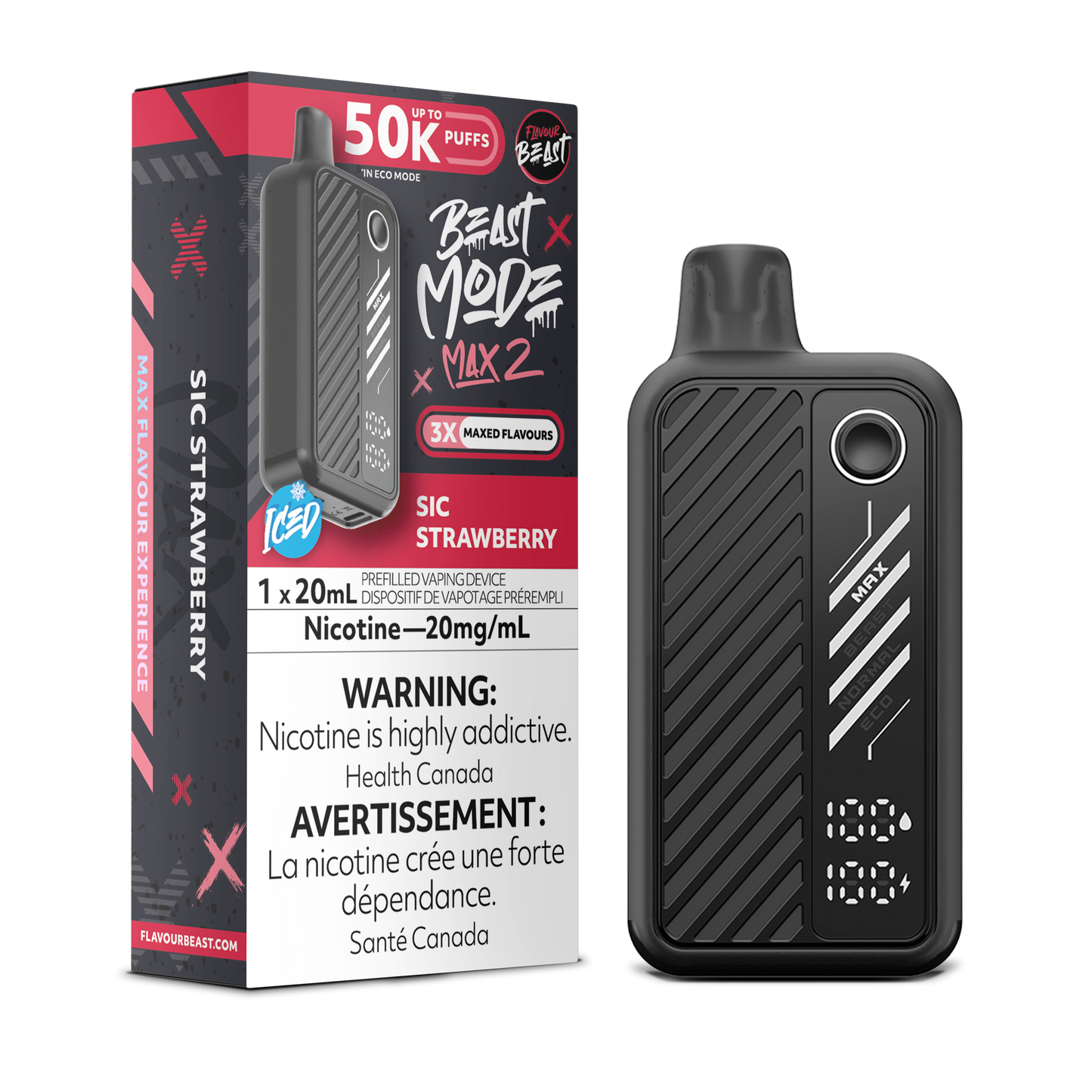 Beast Mode Max 2 50k -  Sic Strawberry