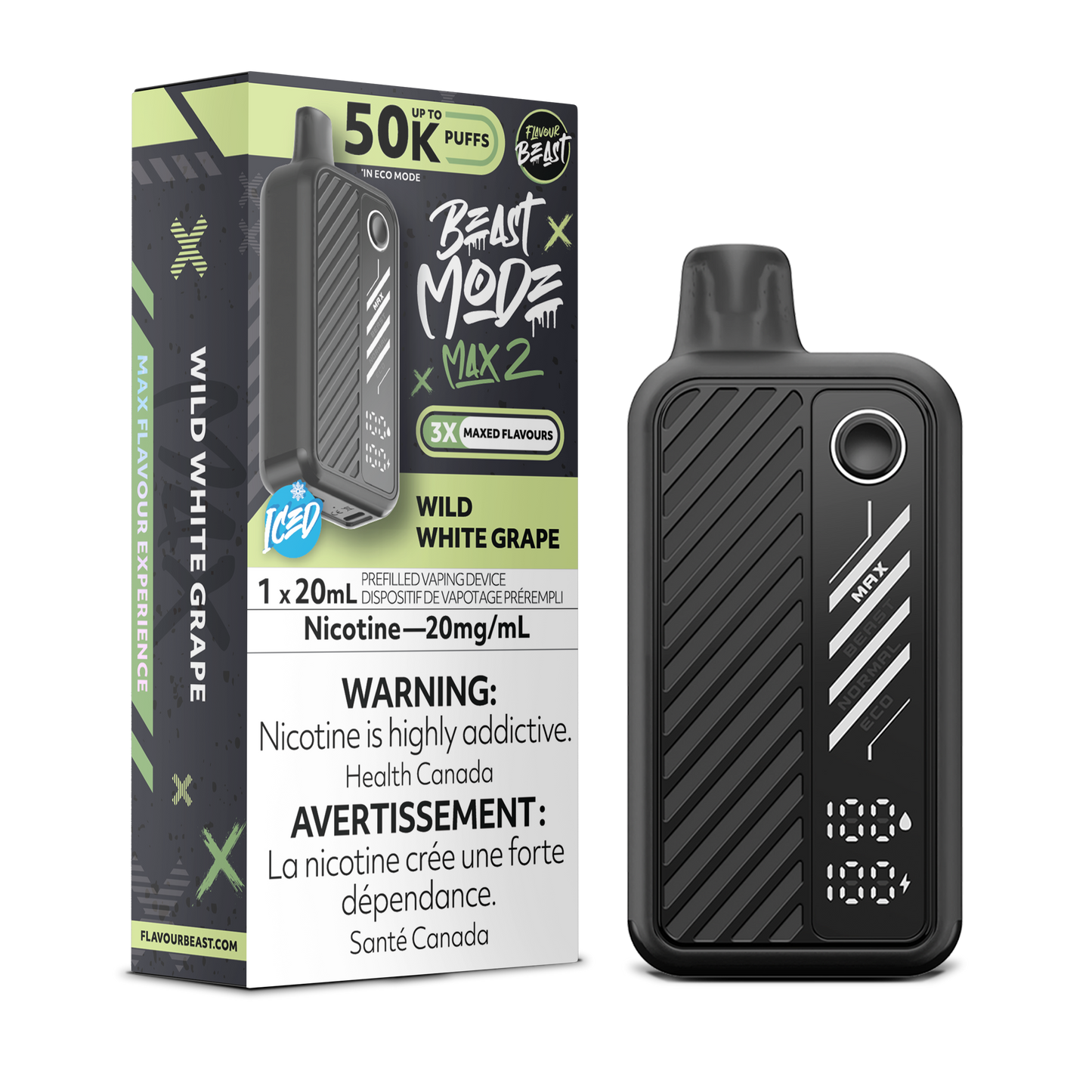 Beast Mode Max 2 50k -  Wild White Grape