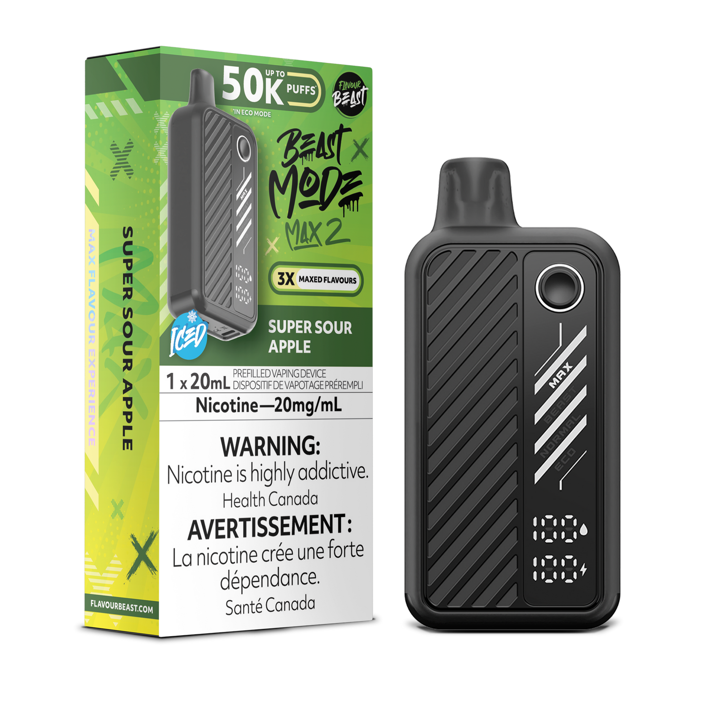 Beast Mode Max 2 50k -  Super Sour Apple