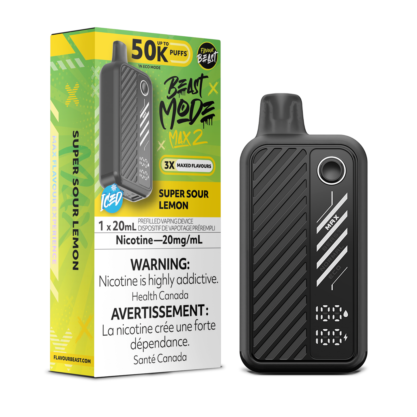 Beast Mode Max 2 50k -  Super Sour Lemon