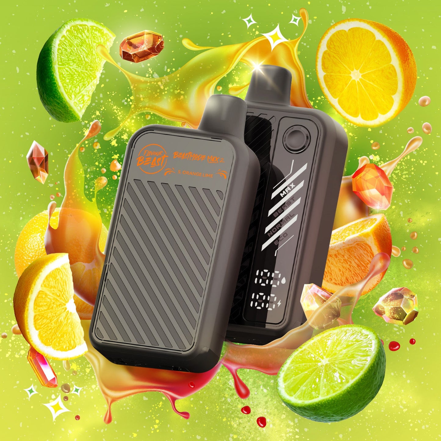 Beast Mode Max 2 50k - Sour Gushin S. Orange Lime