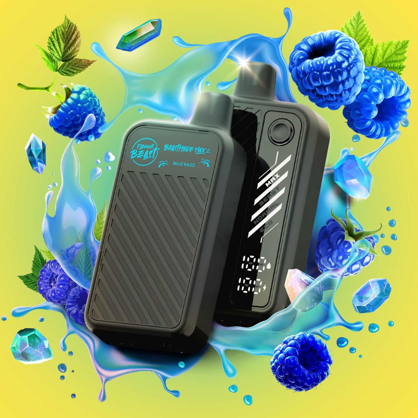 Beast Mode Max 2 50k - Gushin Blue Razz