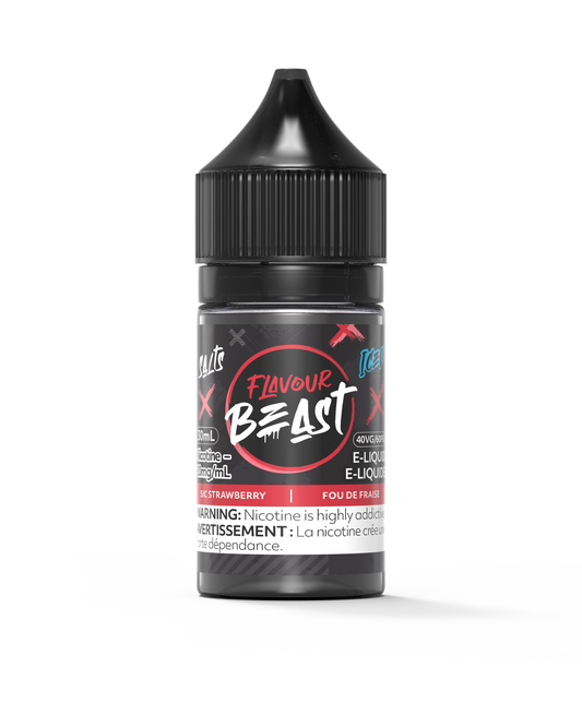 Flavour Beast Salt 30mL - Sic Strawberry Iced