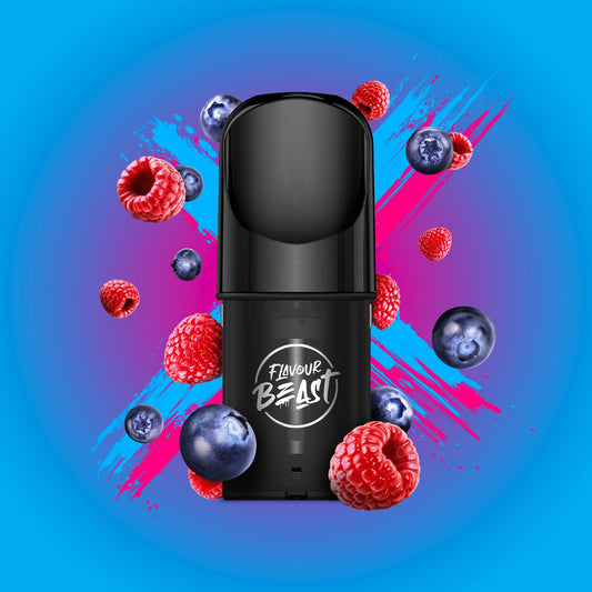Flavour Beast Pod Pack - Bomb Blue Razz