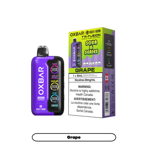 Oxbar Tri Fusion - Sour G Grape