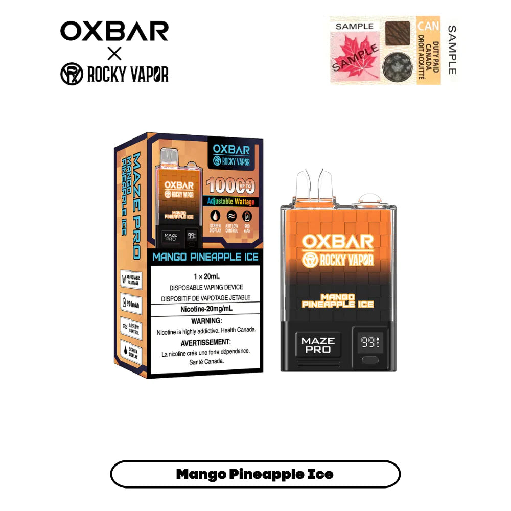 OXBAR Maze Pro 10,000 - Mango Pineapple Ice