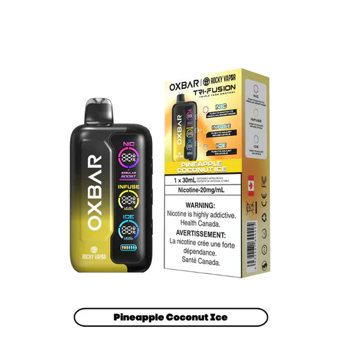 Oxbar Tri Fusion - Pineapple Coconut Ice
