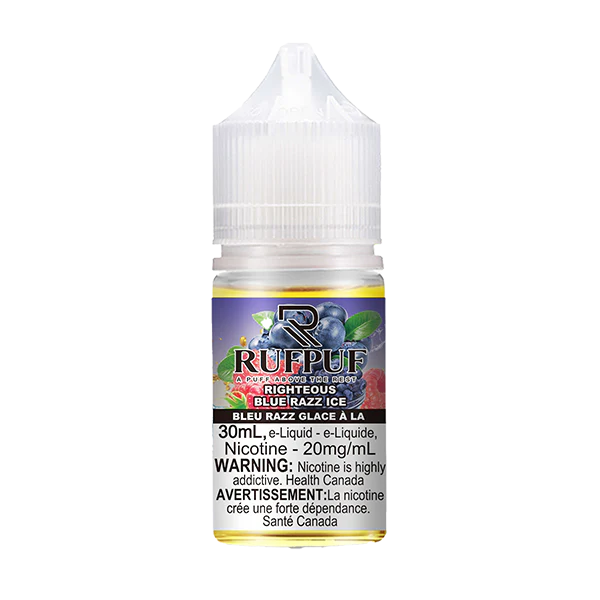 Ruf Puf Salt - Righteous Blue Razz Ice 30ml
