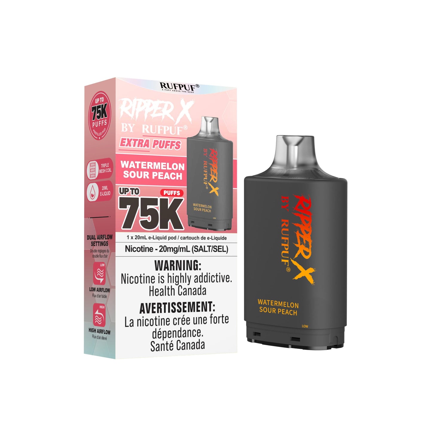 Ripper X 75K - Watermelon Sour Peach
