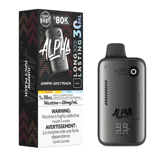 10mg Nicotine Alpha 80K - Jumpin' Juicy Peach