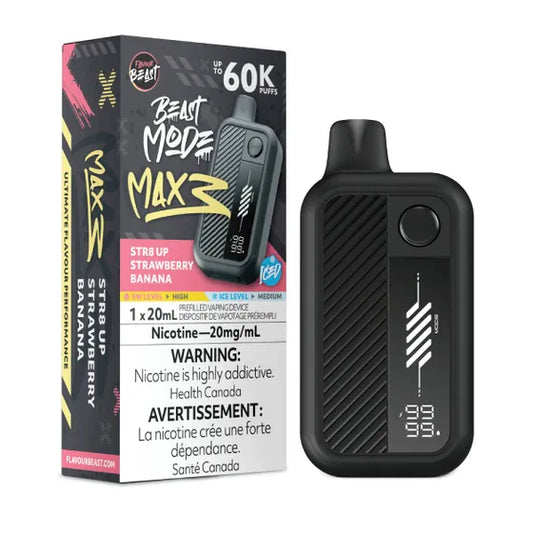 Beast Mode Max 3 60k - STR8 UP Strawberry Banana Iced