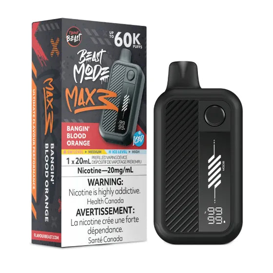 Beast Mode Max 3 60k - Bangin' Blood Orange Iced