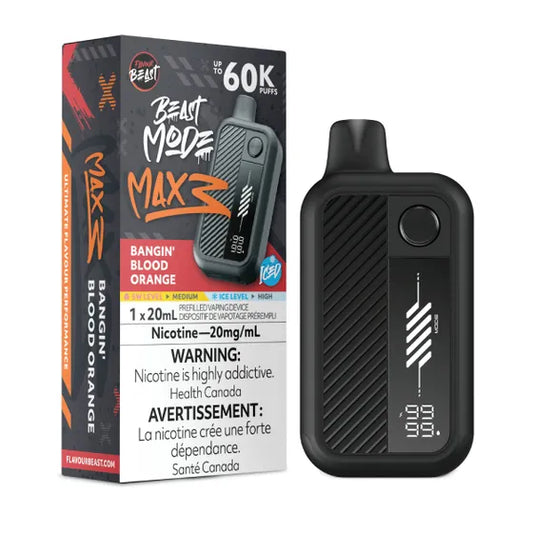 Beast Mode Max 3 60k - Bangin' Blood Orange Iced