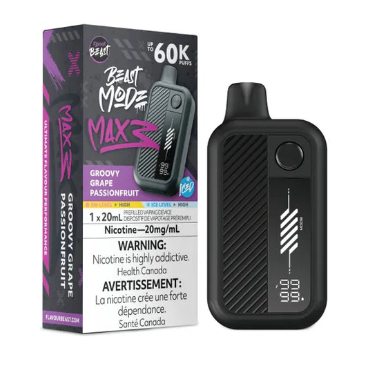 Beast Mode Max 3 60k - Groovy Grape Passionfruit