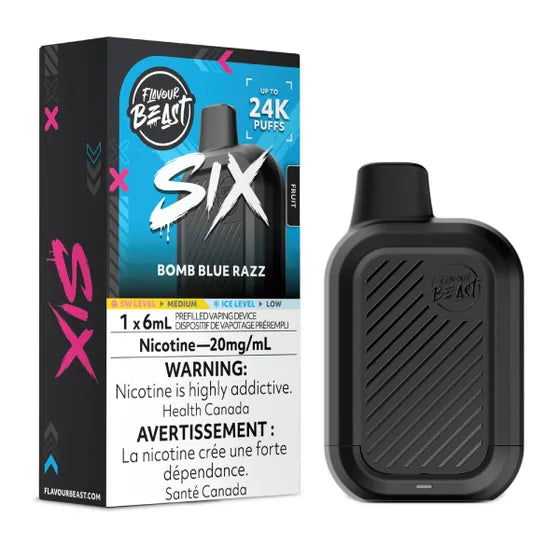 Flavour Beast 24k - Bomb Blue Razz