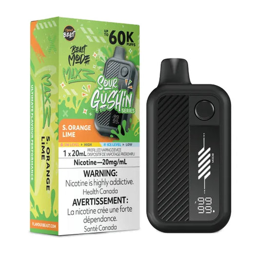 Beast Mode Max 3 60k - Sour Gushin Orange Lime