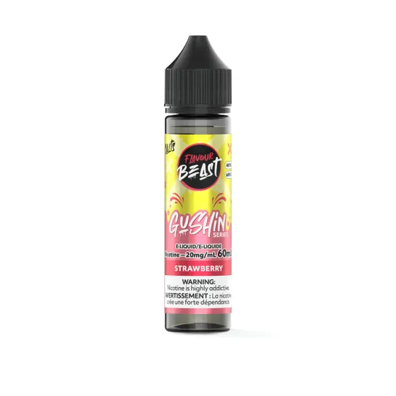 Flavour Beast Salt 60ml - Gushin Strawberry