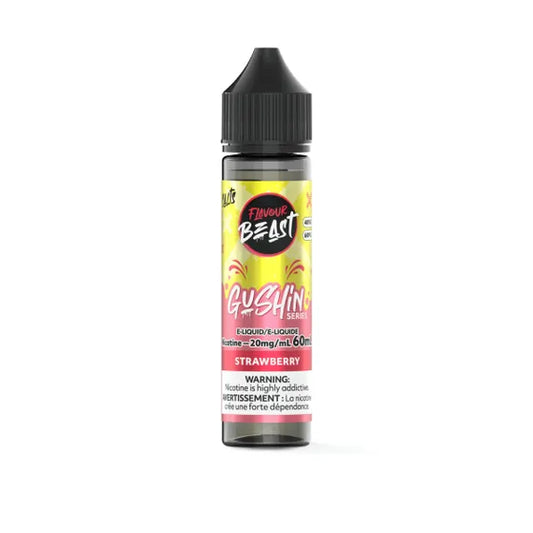 Flavour Beast Salt 60ml - Gushin Strawberry
