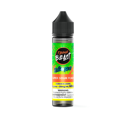Flavour Beast Salt 60ml - Super Sour Peach