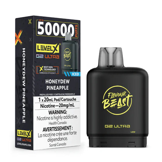 Level X Ultra 50k - Honeydew Pineapple Iced