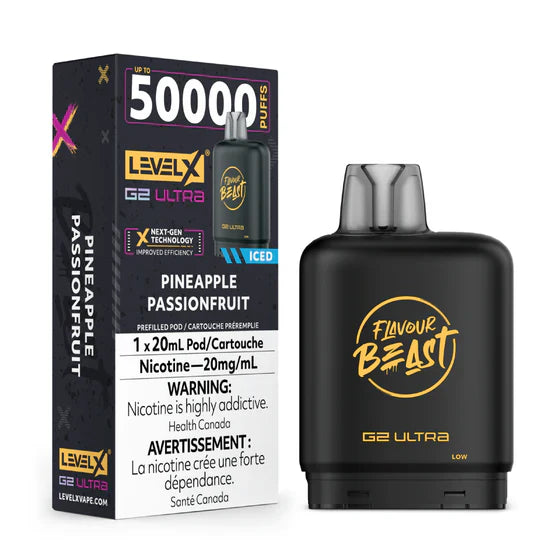 Level X Ultra 50k - Pineapple Passionfruit Iced