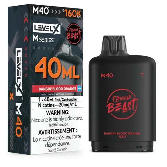 Level X M40 160k - Bangin' Blood Orange Iced